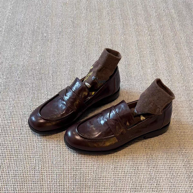 Womens Genuine Leather Loafers – Formal Wear Women'S Loafers recenzja i cena