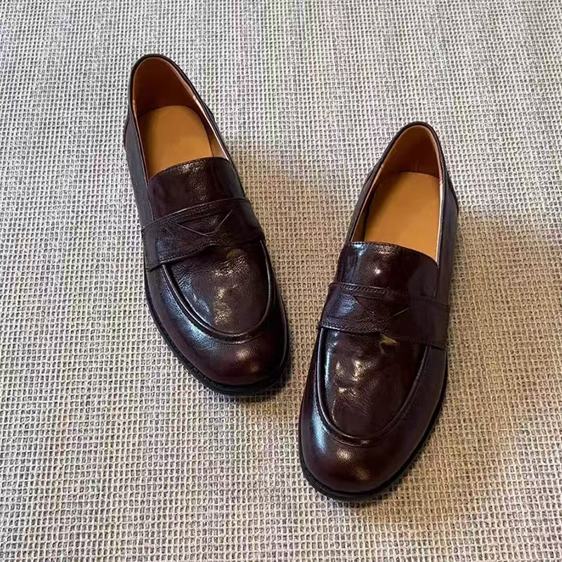 Womens Genuine Leather Loafers – Formal Wear Women'S Loafers recenzja i cena
