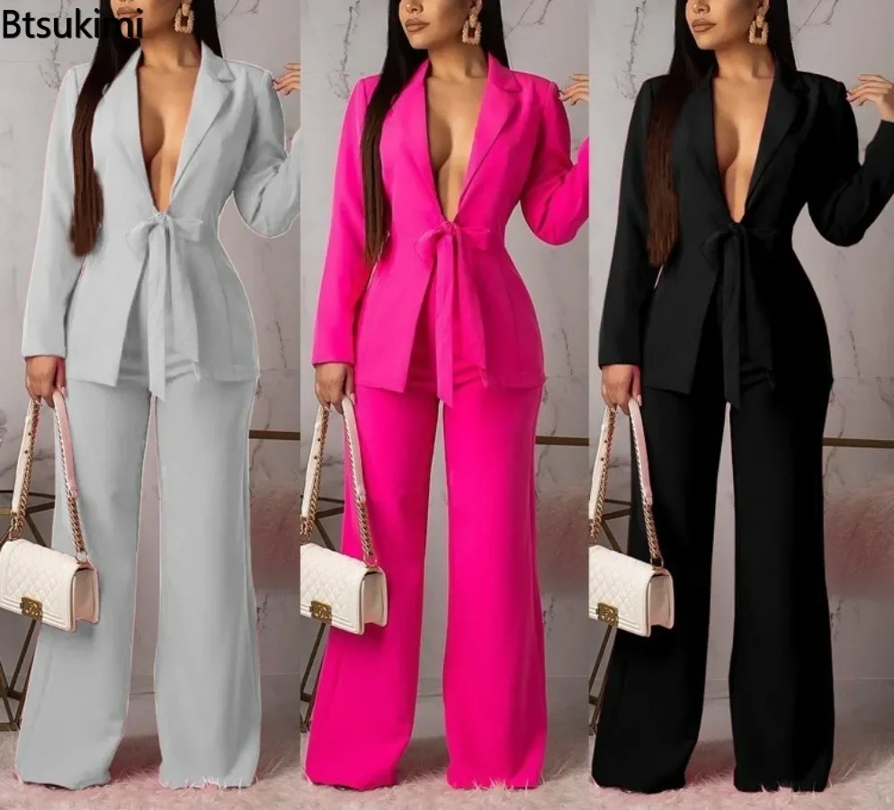 New 2026 Women's Formal Busine – Women Formal Wear Shirt And Pant recenzja i cena
