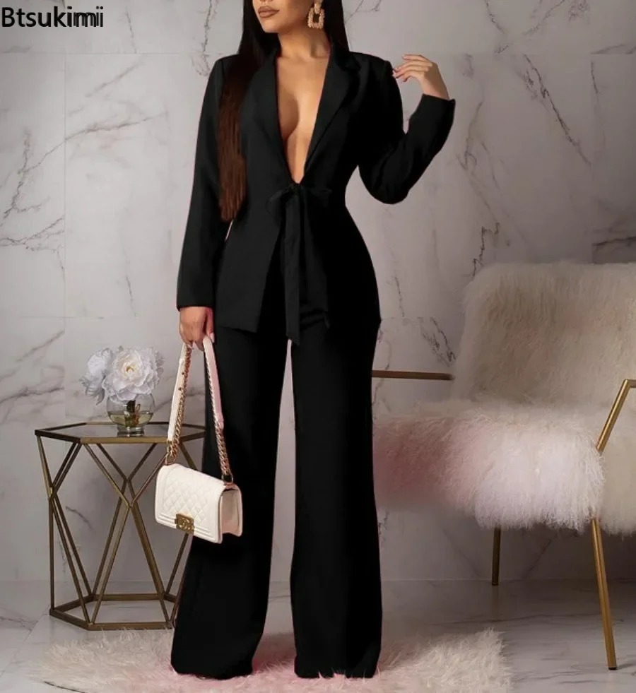New 2026 Women's Formal Busine – Women Formal Wear Shirt And Pant recenzja i cena