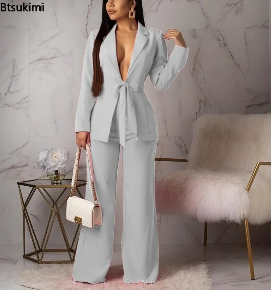 New 2026 Women's Formal Busine – Women Formal Wear Shirt And Pant recenzja i cena