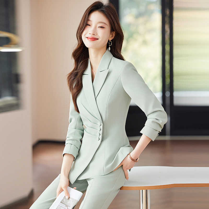 White women's business suit, p – Women Formal Wear Shirt And Pant recenzja i cena