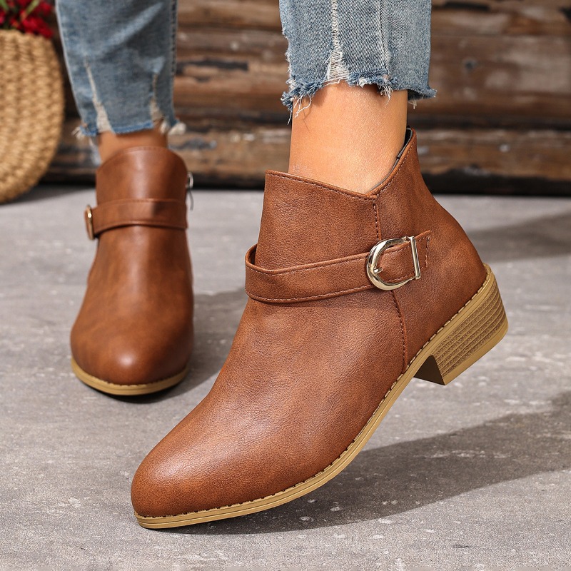 Women's Autumn Winter Ankle Bo – Women Formal Wear With Shoes recenzja i cena