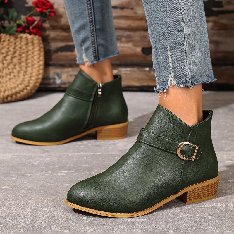 Women's Autumn Winter Ankle Bo – Women Formal Wear With Shoes recenzja i cena