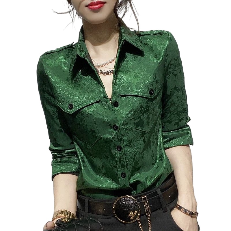 Female Tops Spring and Autumn  – Women'S Office Formal Wear For Ladies recenzja i cena