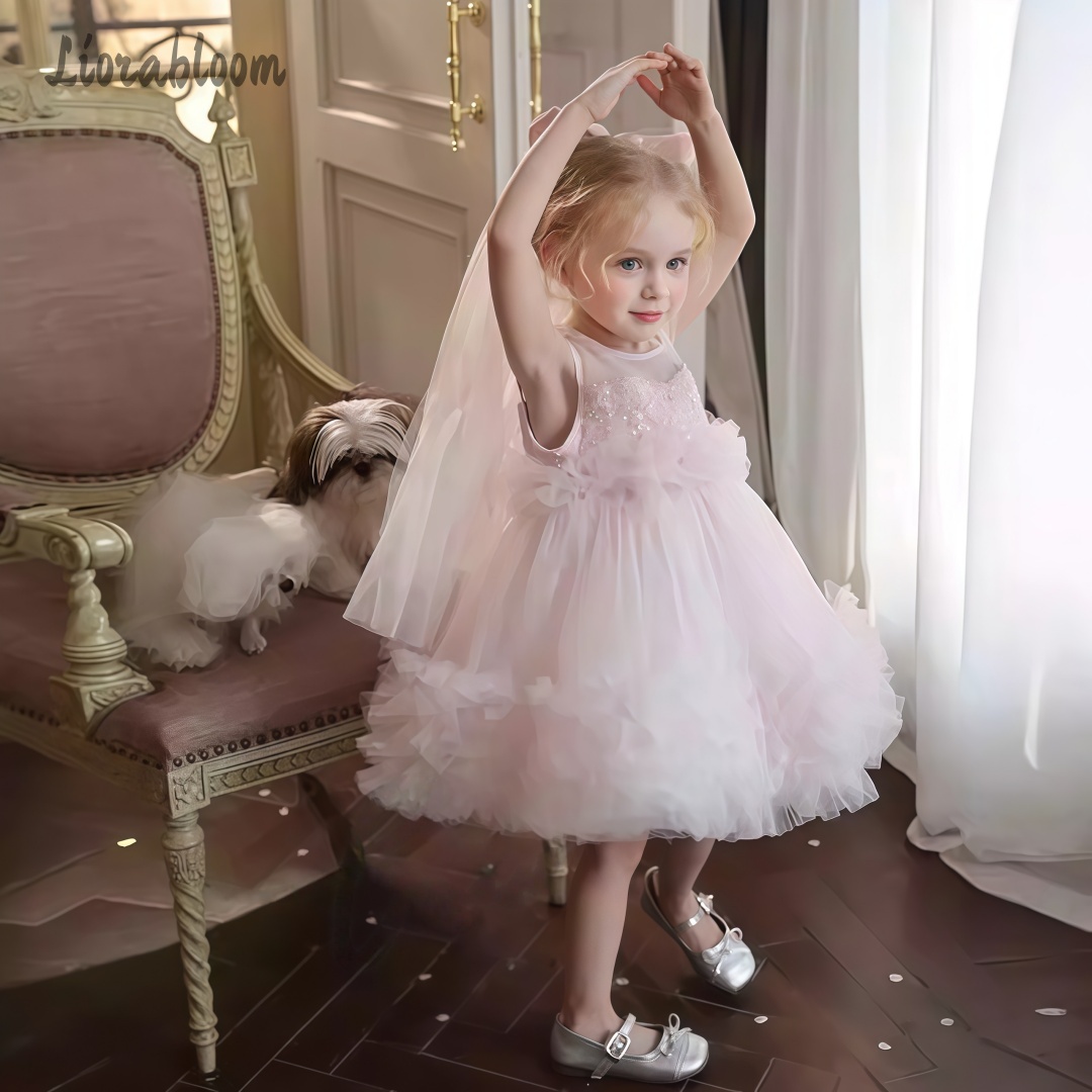 Girls' Tulle Gown Layered Skir – Women Formal Wear With Skirt recenzja i cena