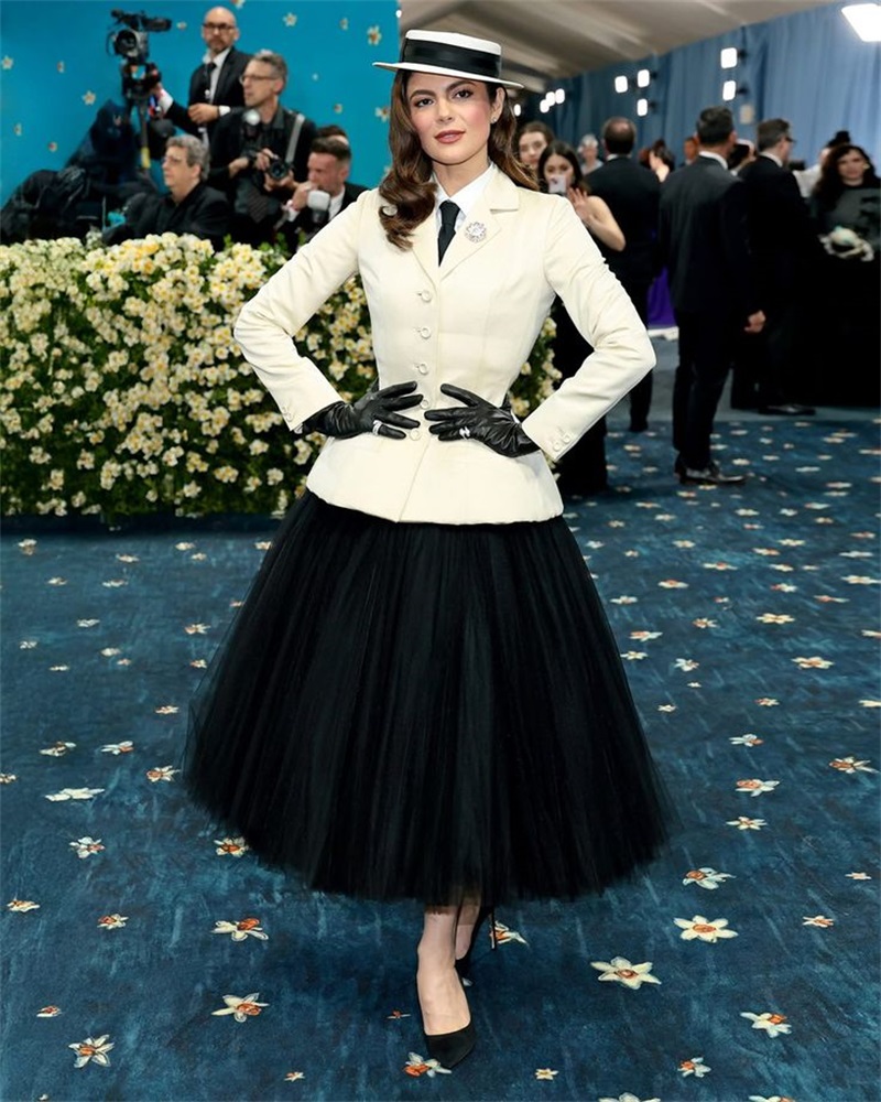 White Women Office Suits Skirt – Women Formal Wear Black And White recenzja i cena