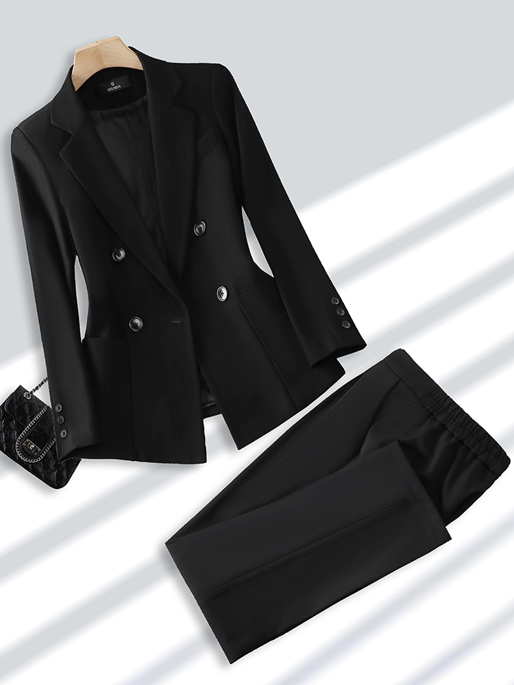 Fashion Ladies Pant Suit Forma – Women Formal Wear Shirt And Pant recenzja i cena