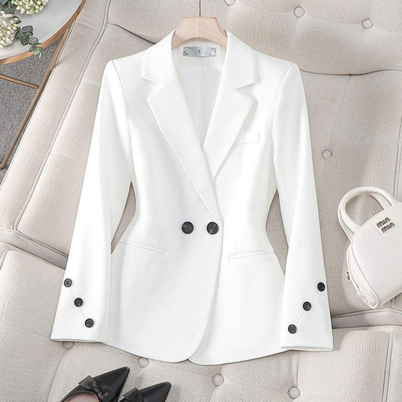 2025 New Spring Autumn White B – Women Formal Wear Black And White recenzja i cena