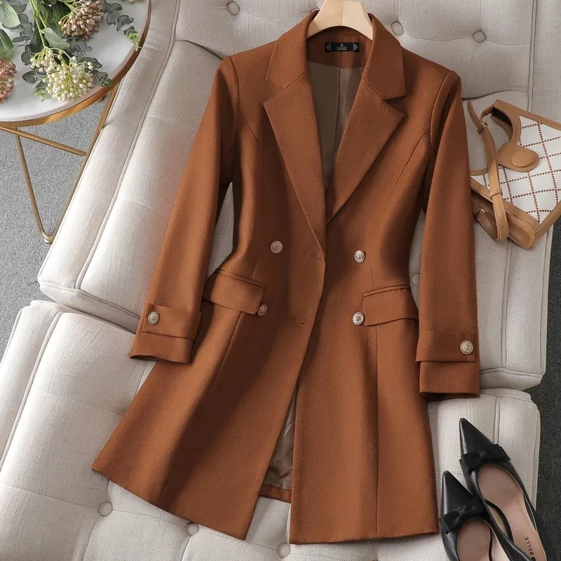 Autumn Winter Jacket Women Lon – Women'S Office Formal Wear For Ladies recenzja i cena