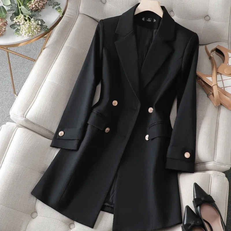 Autumn Winter Jacket Women Lon – Women'S Office Formal Wear For Ladies recenzja i cena