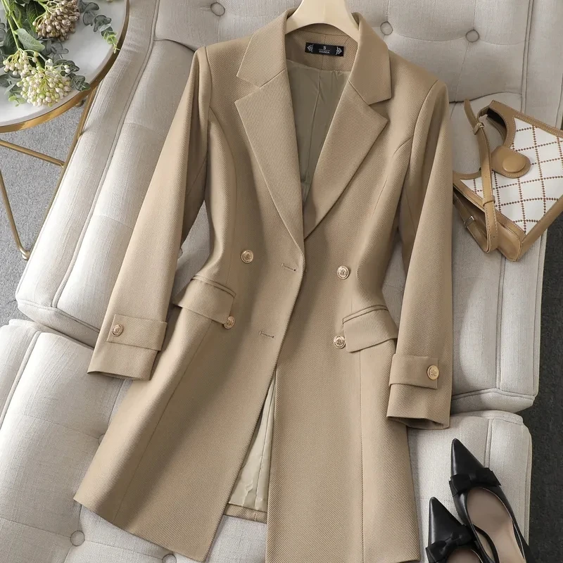 Autumn Winter Jacket Women Lon – Women'S Office Formal Wear For Ladies recenzja i cena