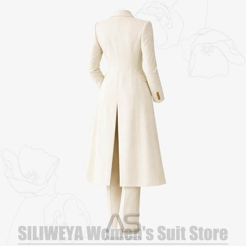 Women's Suit 3 Piece Double Br – Women Formal Wear Shirt And Pant recenzja i cena