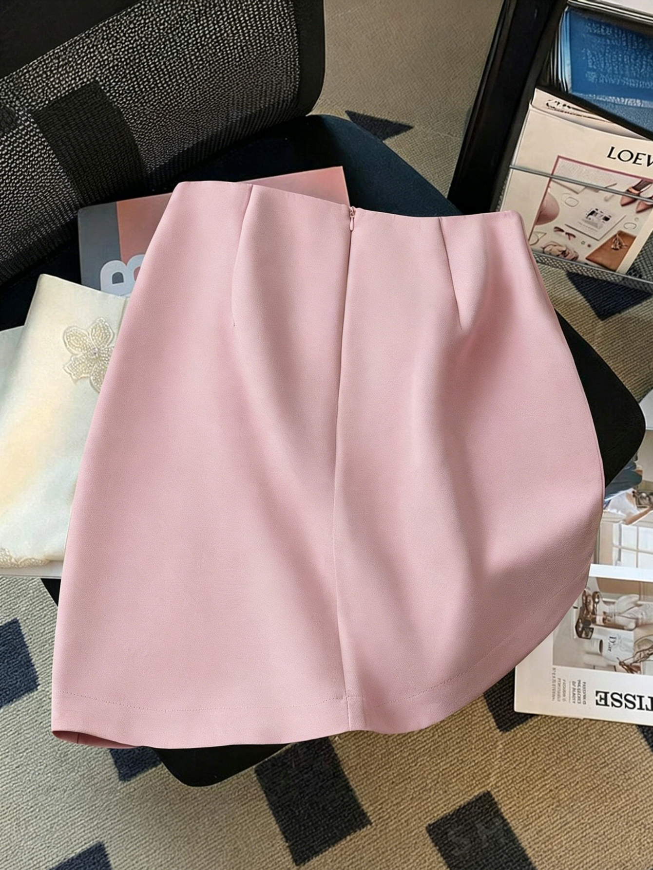 Women's MID Waist Pearl A-Line – Women Formal Wear With Skirt recenzja i cena