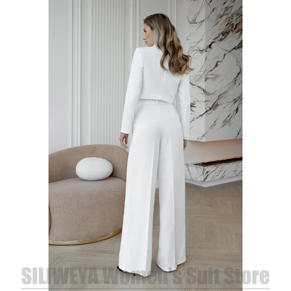 Fashion Women's Suit Two Piece – Women Formal Wear Shirt And Pant recenzja i cena