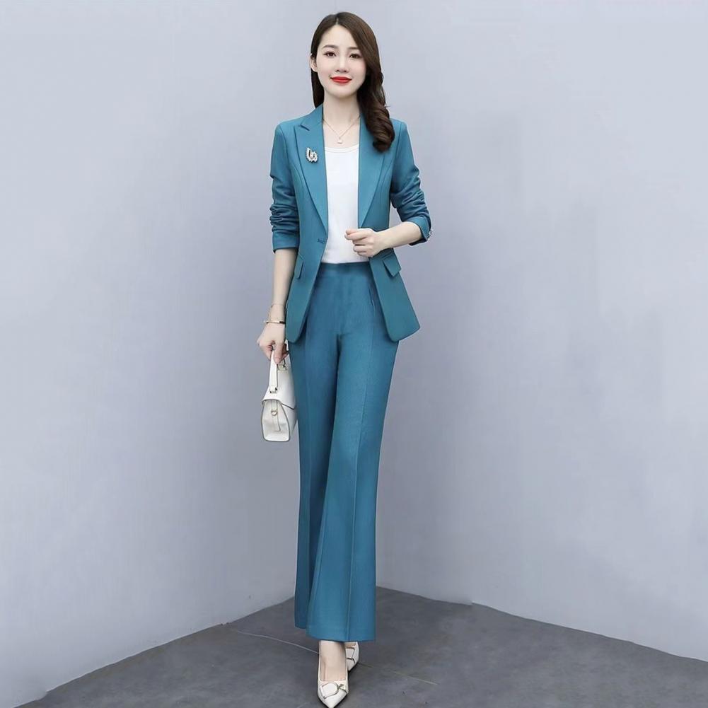 2 Pcs/Set Lady Formal Coat Pan – Women'S Office Formal Wear For Ladies recenzja i cena