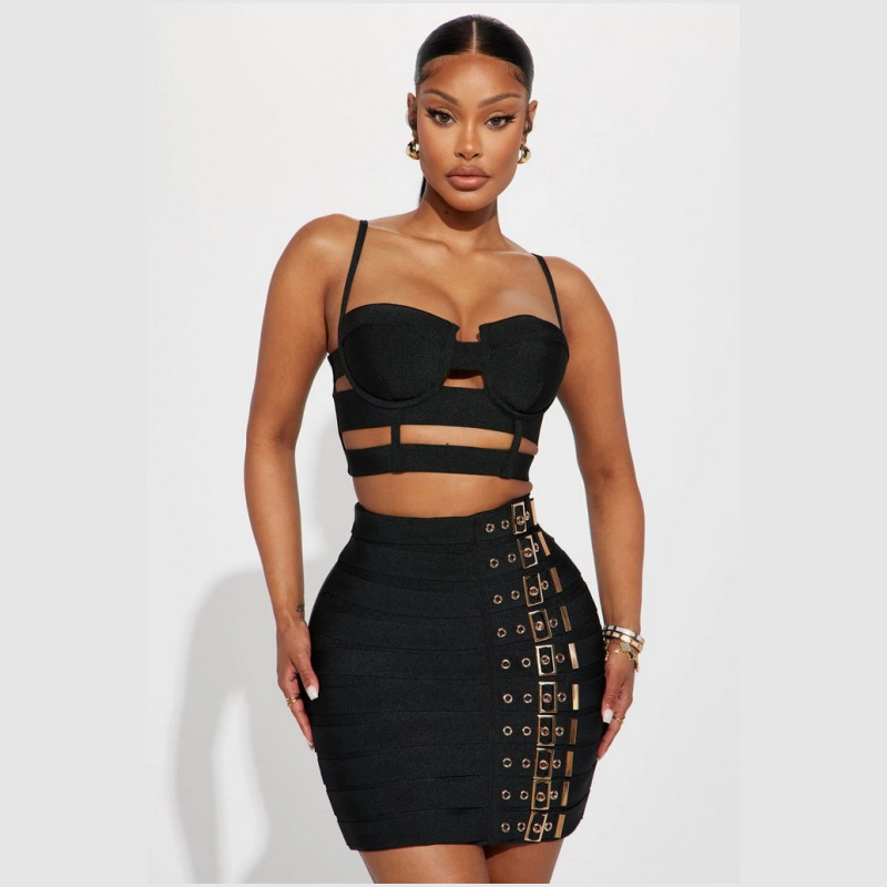 Black White Bandage Women Prom – Women Formal Wear Black And White recenzja i cena
